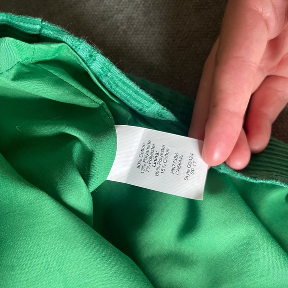 NWT Small Green J Crew Summer Dress - Picture 4 of 6